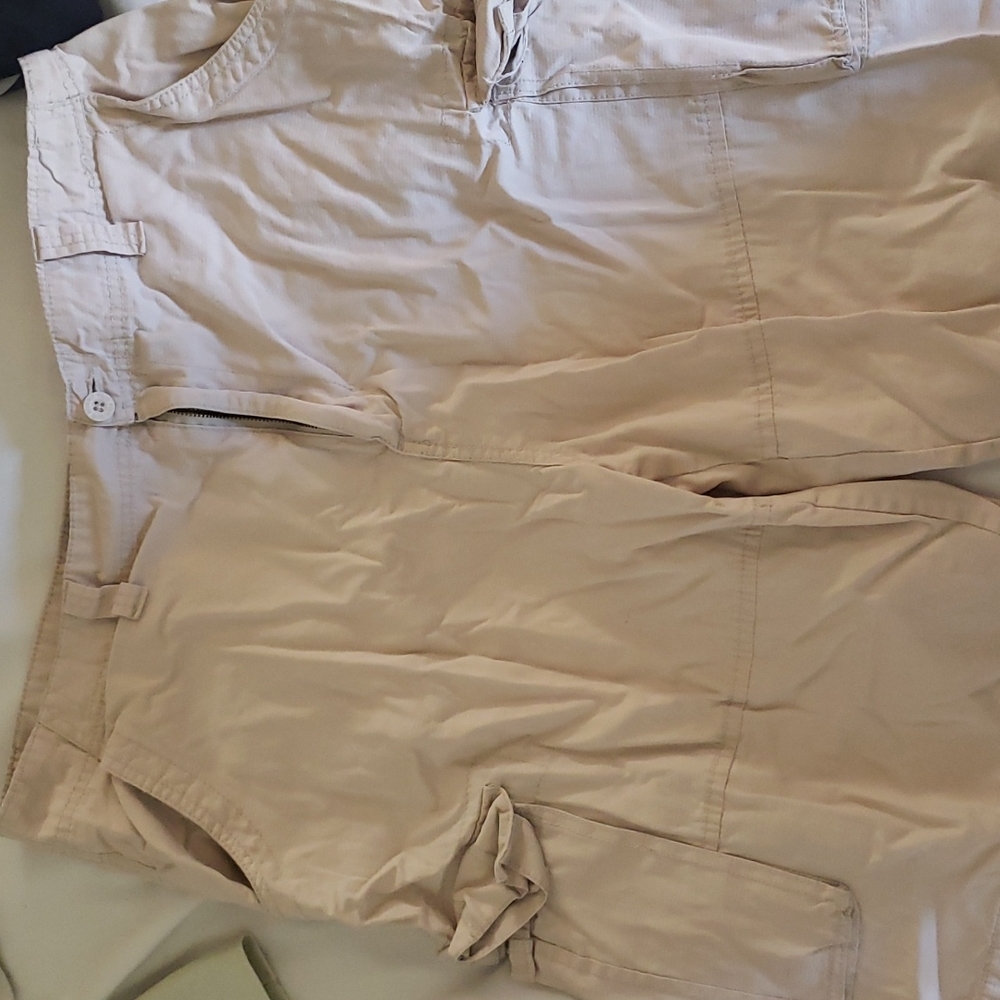 Size 36 polo mens cargo shorts. Beige